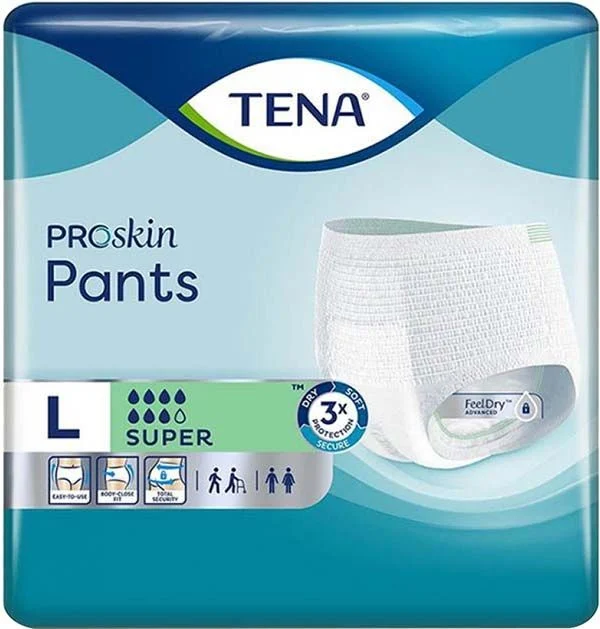Tena Pants Super L 100-135cm (nouveau) 12 pièces