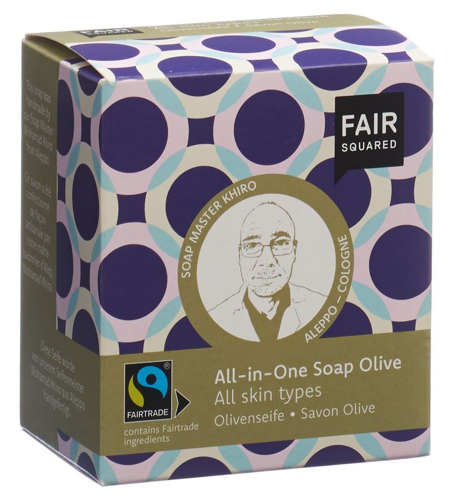 FAIR SQUARED All in One Savon Olive 2 x 80g