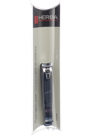 Herba coupe-ongles pour pieds chromé