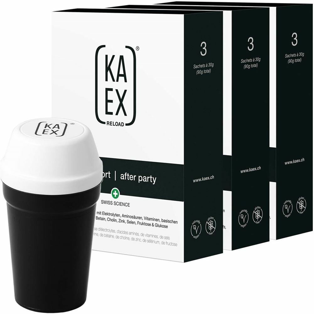 KA-EX reload Trio-Pack, shaker inclus KA-EX reload Trio-Pack, shaker inclus
