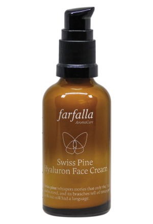Crème visage à l'acide hyaluronique FARFALLA Swiss Pine 5ml Crème visage à l'acide hyaluronique FARFALLA Swiss Pine 5ml