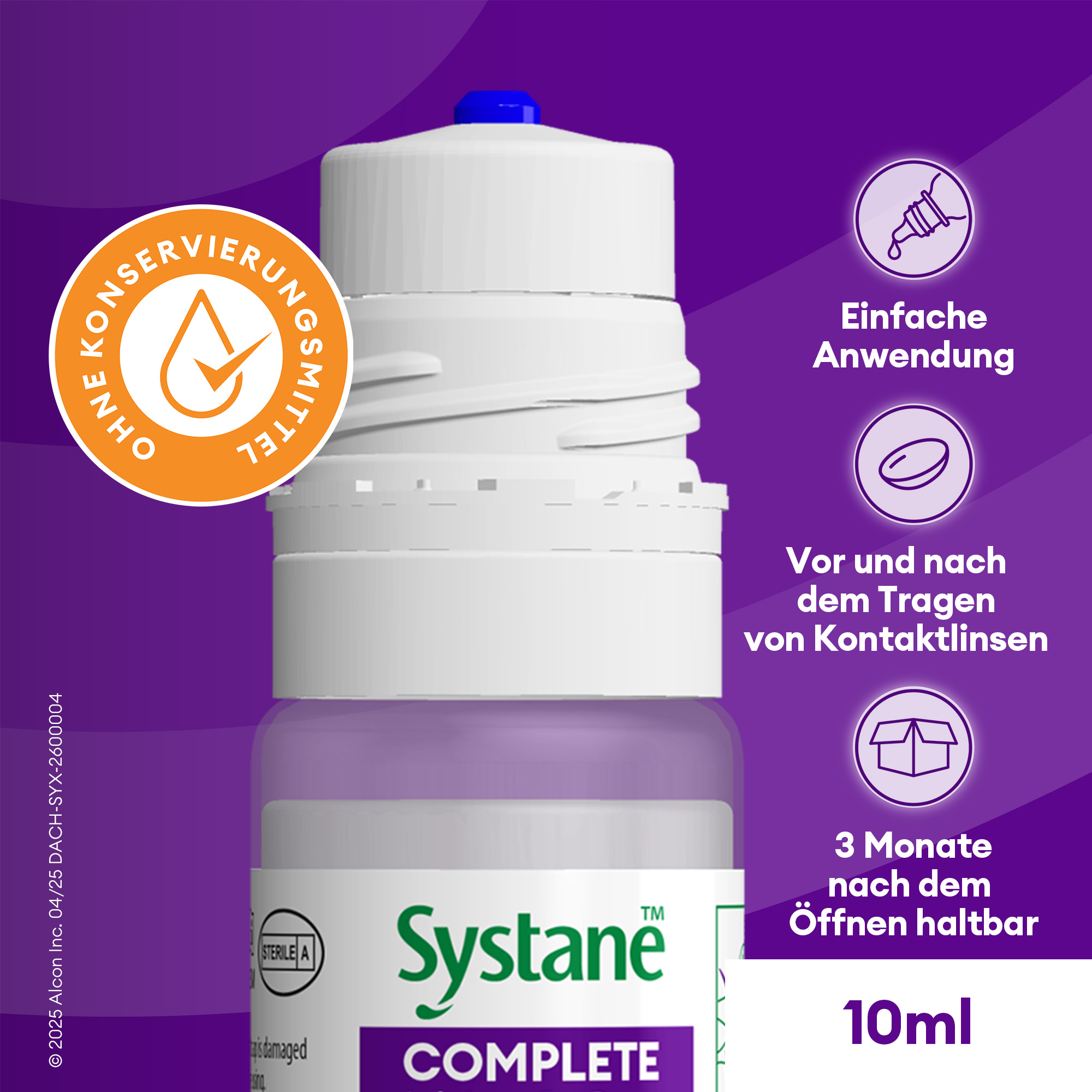 Systane Complete gouttes mouillantes sans conservateur 10ml