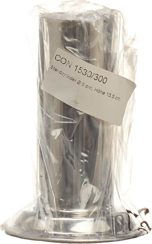 Cylindre sur pied MEGRO 5x12cm acier