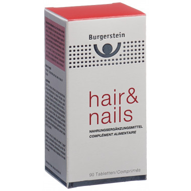 Comprimés Burgerstein Hair & Nails 90 pièces Comprimés Burgerstein Hair & Nails 90 pièces