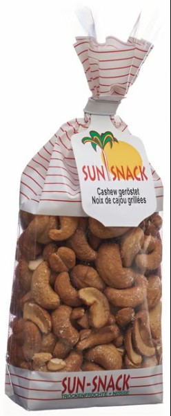 Sun Snack noix de cajou grillées Btl 200g