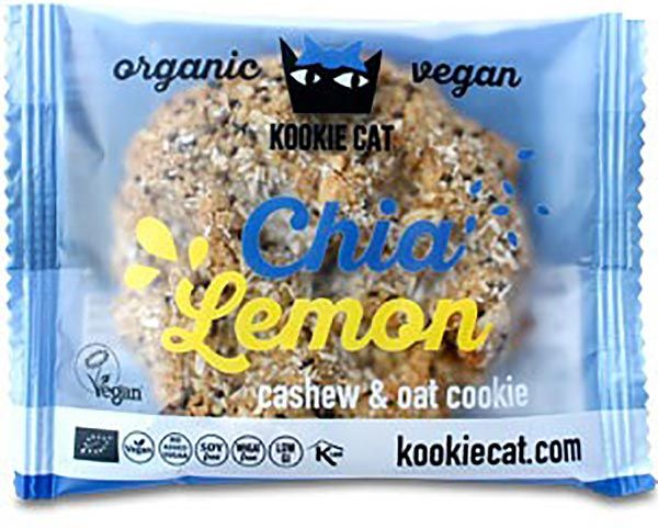 KOOKIE CAT Cookie au chia et au citron 50g