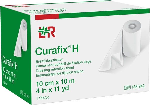 Curafix H Pansement large de fixation Rouleau de 10cmx10m