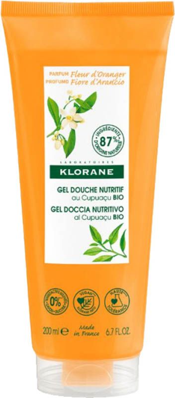 Klorane Gel douche Miel d'Oranger 200ml