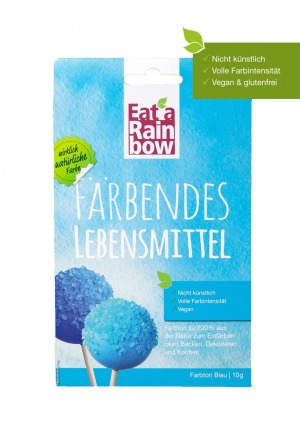 Aliment colorant EAT A RAINBOW bleu Btl 10g Aliment colorant EAT A RAINBOW bleu Btl 10g