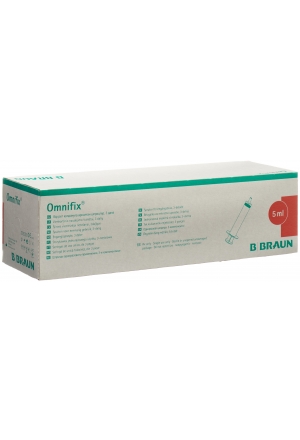 Seringue OMNIFIX 5ml Luer sans latex 100 pièces