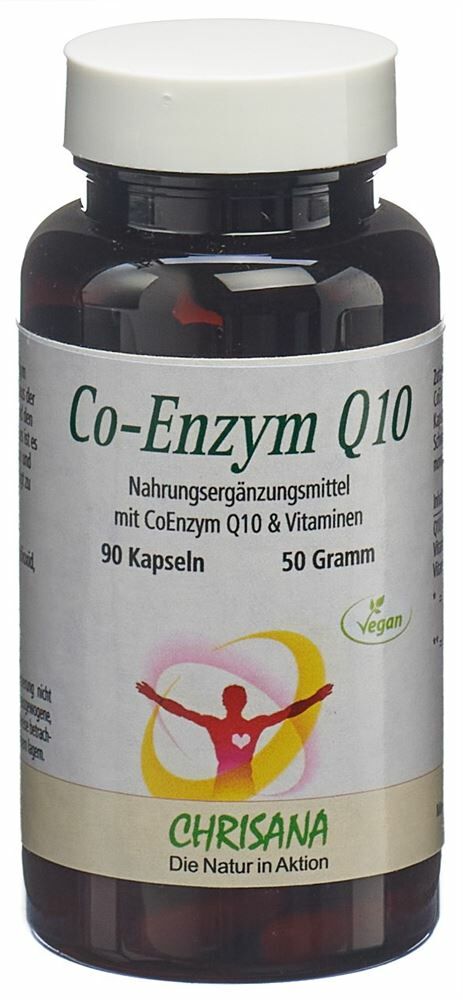 CHRISANA Co-Enzyme Q10 Capsules Ds 90 pièces