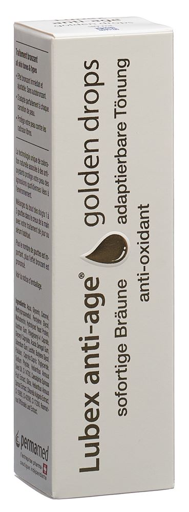 Lubex ANTI-AGE golden drops Tb 30ml