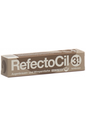 Couleur des cils Refectocil n° 3.1 brun clair Couleur des cils Refectocil n° 3.1 brun clair