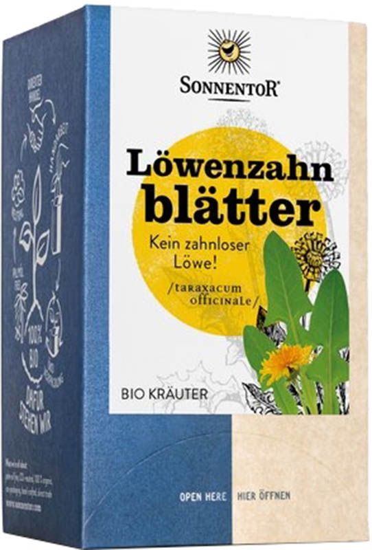 Sonnentor Feuilles de pissenlit Thé BIO Btl 18 pièces Sonnentor Feuilles de pissenlit Thé BIO Btl 18 pièces