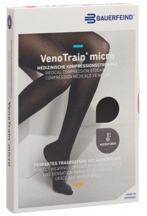 Bauerfeind VT MICRO AT KKL2 L n/l geschlossene Fussspitze schwarz Bauerfeind VT MICRO AT KKL2 L n/l geschlossene Fussspitze schwarz