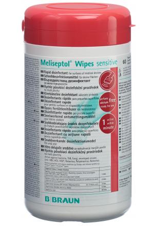 Meliseptol Wipes sensitive boîte Ouest