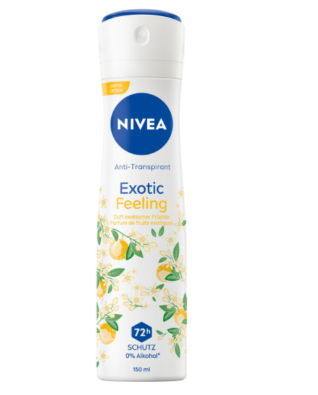 Nivea Déodorant Exotic Feeling Spray Femme 150ml Nivea Déodorant Exotic Feeling Spray Femme 150ml