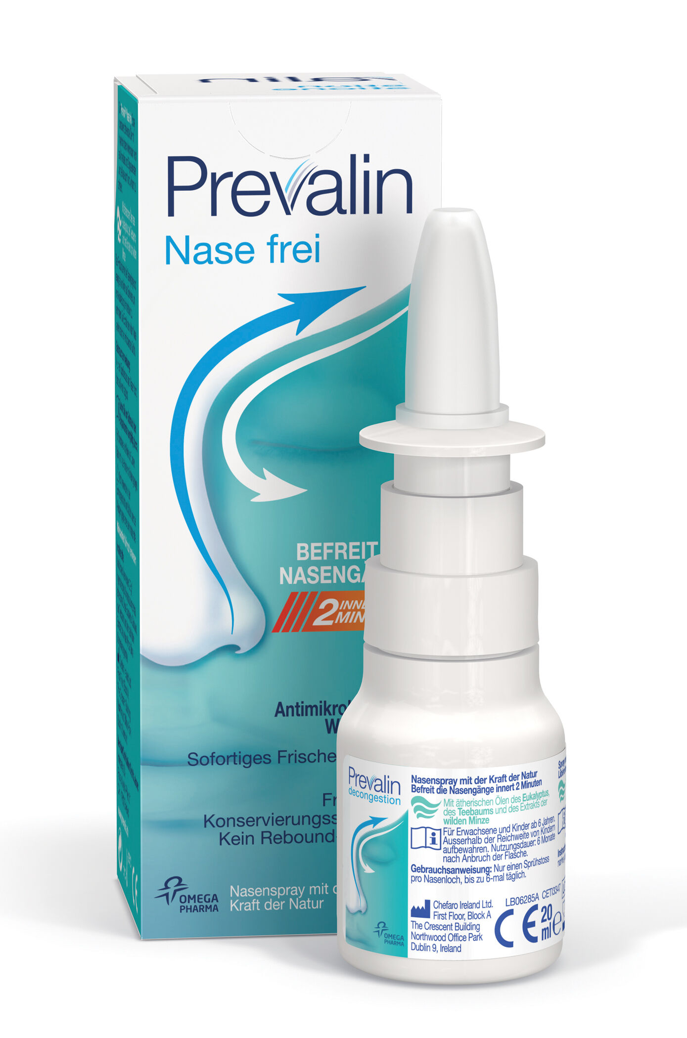 Prevalin Nez libre Spray nasal 20ml Prevalin Nez libre Spray nasal 20ml