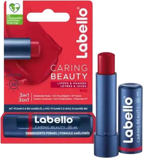 LABELLO Caring Beauty Red (nouveau) Stick 4.8g