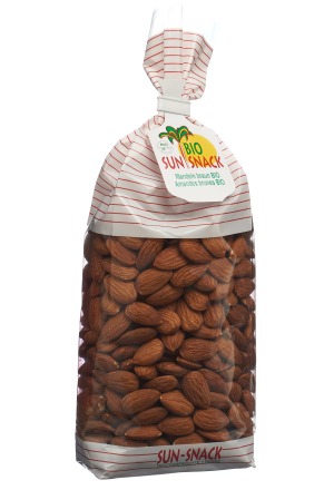 BIO SUN SNACK Amandes brunes Bio Btl 500g