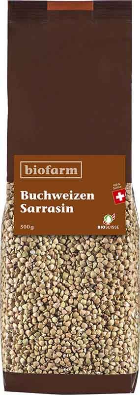 Graines de sarrasin BIOFARM Bourgeon CH Btl 500g