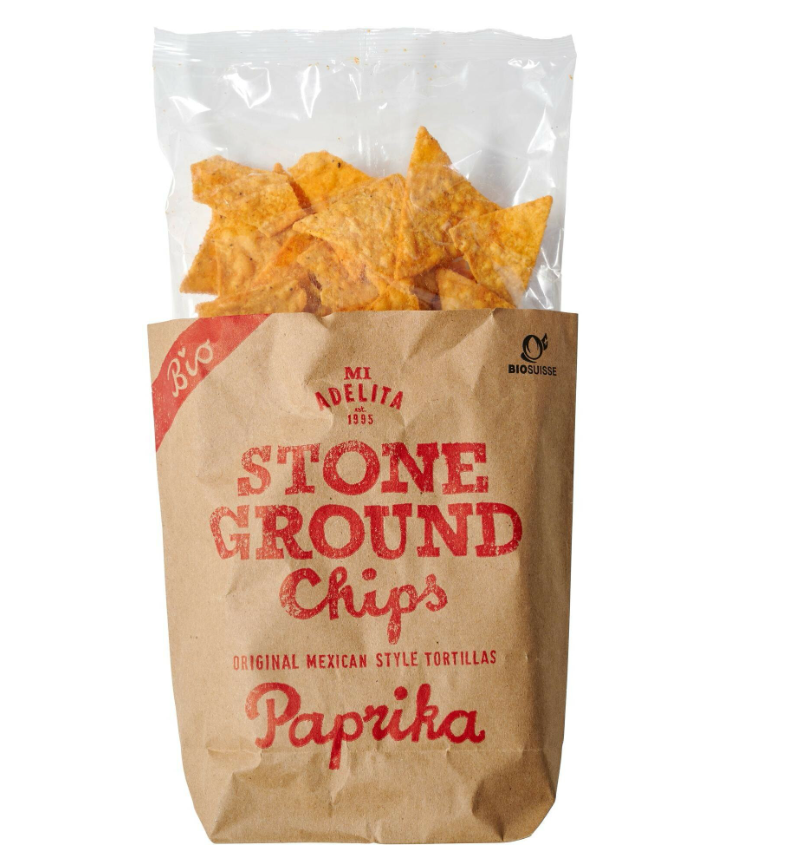 MIADELITA Chips de tortilla au paprika 150g