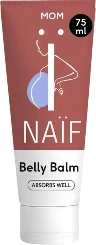 Baume de grossesse Naïf, tube de 75 ml
