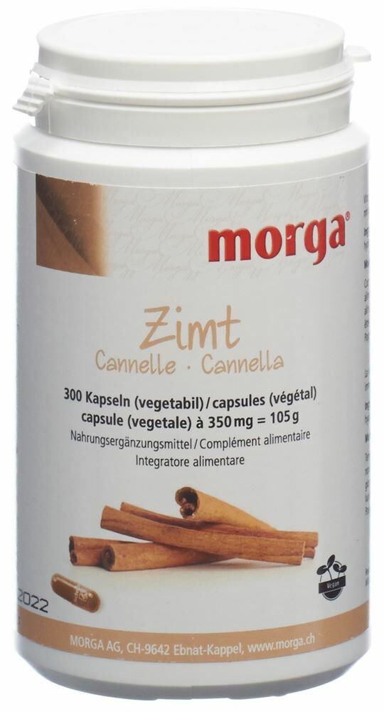 Morga Cannelle Vegicaps 100 pièces Morga Cannelle Vegicaps 100 pièces