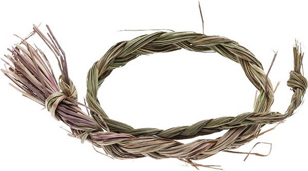 Encens Aromalife 70-80cm Tresse d'herbe douce Encens Aromalife 70-80cm Tresse d'herbe douce