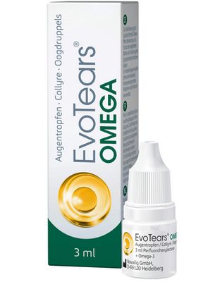 EvoTears OMEGA gouttes pour les yeux 3ml EvoTears OMEGA gouttes pour les yeux 3ml