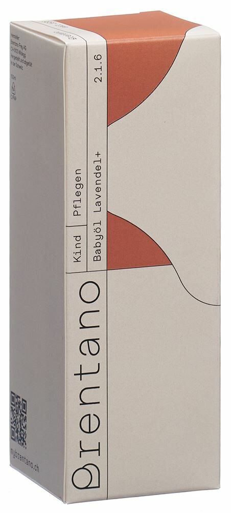 BRENTANO Huile pour bébé Lavande+ Pip Fl 100ml