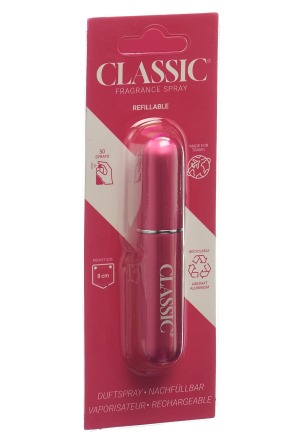 CLASSIC Spray parfumé rechargeable rose