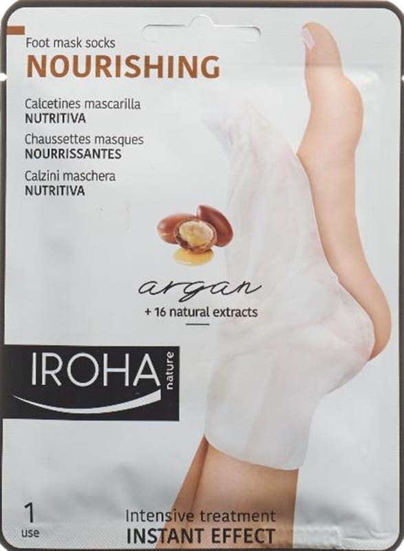 IROHA HANDS&FEET Masque pour les pieds Chaussettes Nour 2 x 9ml