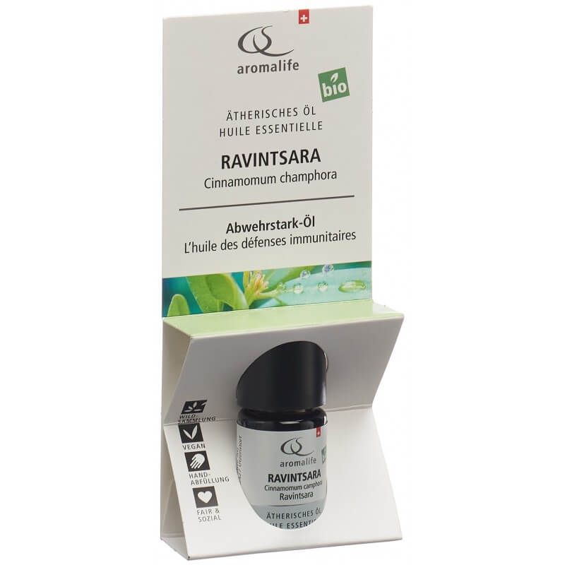 Aromalife TOP Huile essentielle de ravintsara BIO Fl 5ml Aromalife TOP Huile essentielle de ravintsara BIO Fl 5ml