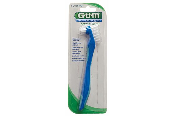 Brosse à prothèse dentaire GUM dure Brosse à prothèse dentaire GUM dure