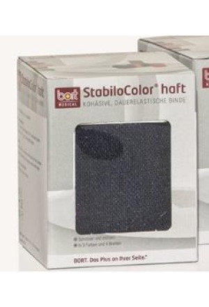 BORT STABILO COLOR bande 4cmx5m bleu cohésif BORT STABILO COLOR bande 4cmx5m bleu cohésif