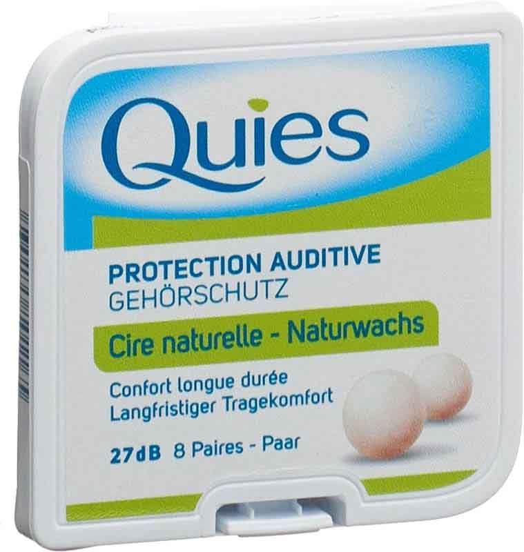 Boules Quies anti-bruit en cire 16 pièces
