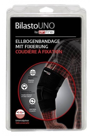 BILASTO Uno Bandage pour coude S-XL Fixation Velcro