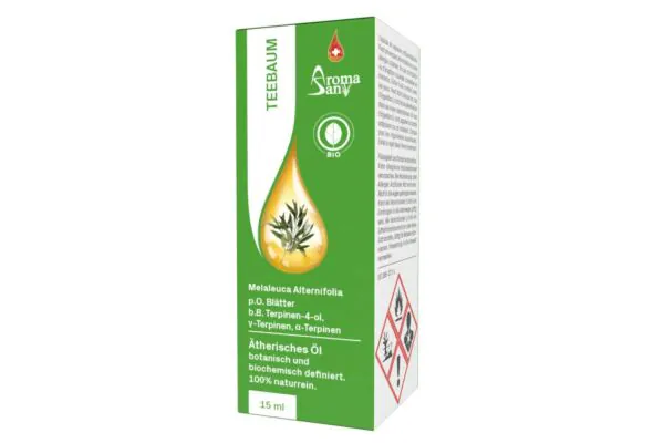 Aromasan Tea Tree Huile essentielle en boîte Bio 15ml Aromasan Tea Tree Huile essentielle en boîte Bio 15ml