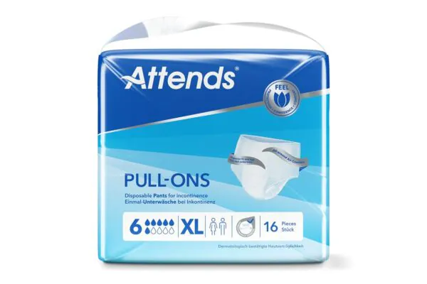 ATTENDS Pull Ons 6 XL btl 16 pcs