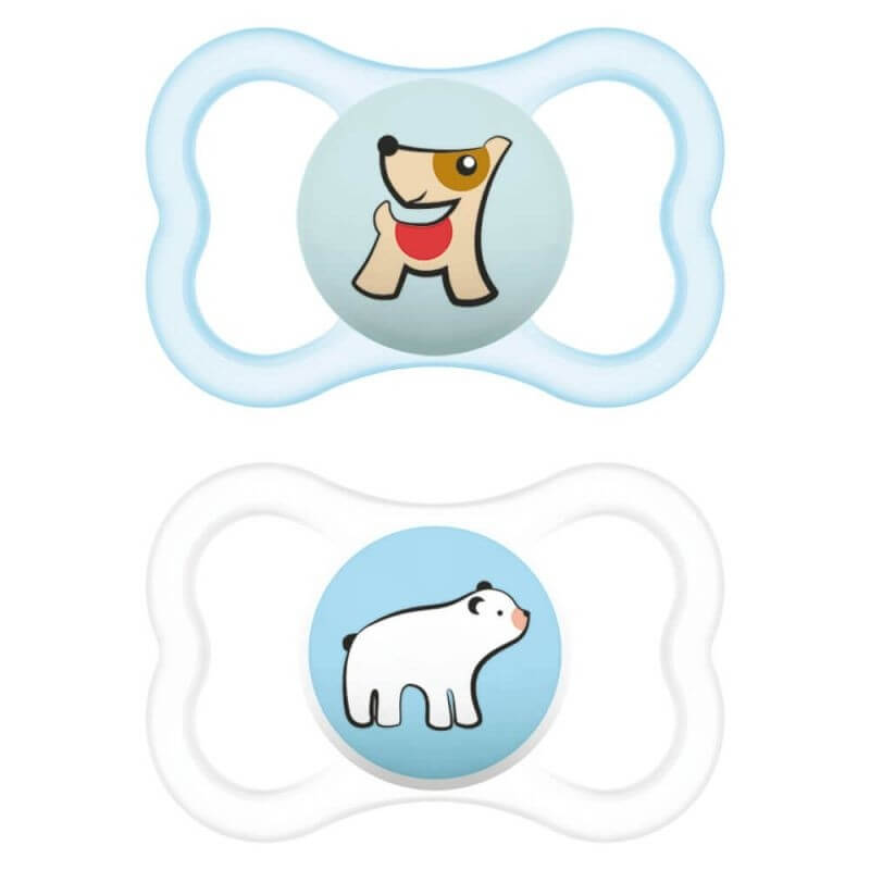Sucette MAM Supreme en silicone 6-16 mois 2 pièces