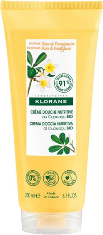 Klorane Crème de douche Fleur de frangipanier 200ml