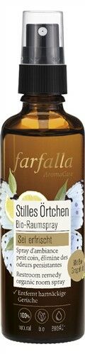 FARFALLA Spray d'ambiance bio "Toilettes" 75ml FARFALLA Spray d'ambiance bio "Toilettes" 75ml
