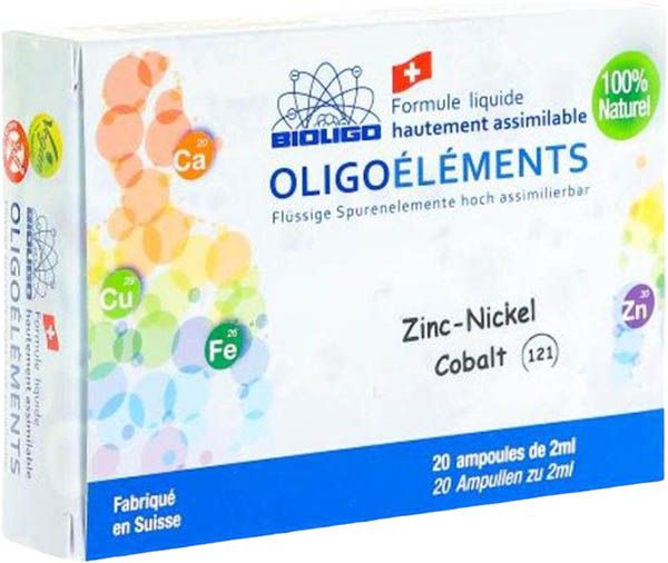 BIOLIGO Zinc nickel cobalt 20 Amp 2ml
