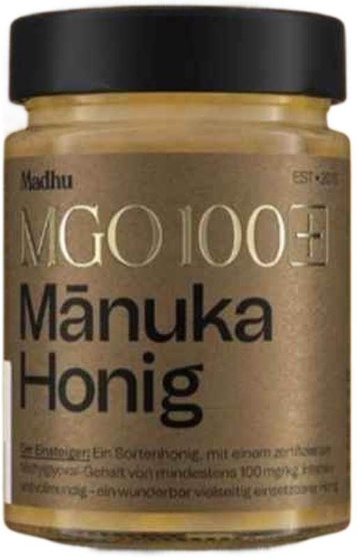 MADHU Miel de Manuka MGO 100+ pot 250g