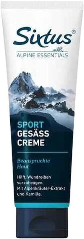 SIXTUS Sport Crème pour les fesses Tb 125ml
