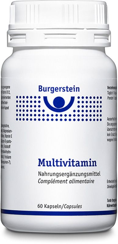 BURGERSTEIN Capsules multivitaminées 60 pièces BURGERSTEIN Capsules multivitaminées 60 pièces