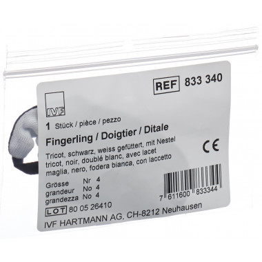 IVF Poucette Tricot Gr4 noir