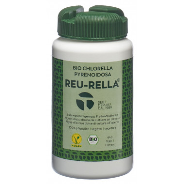 Reu-Rella Comprimés de chlorella bio 640 pièces Reu-Rella Comprimés de chlorella bio 640 pièces