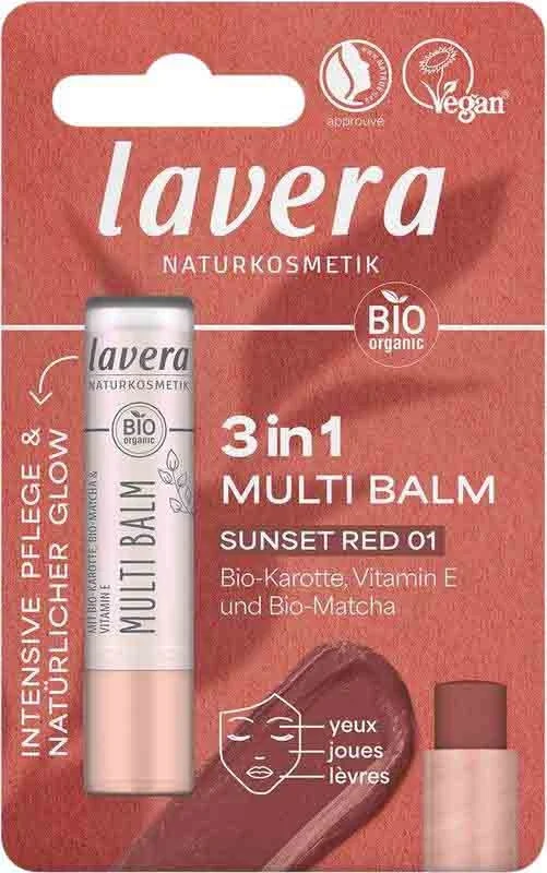 LAVERA Multi Balm 3in1 Sunset Red 4.9 g